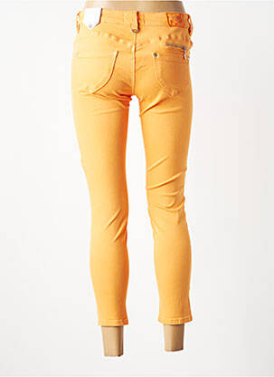 Jeans coupe slim stretch taille normale orange FREEMAN T.PORTER femme