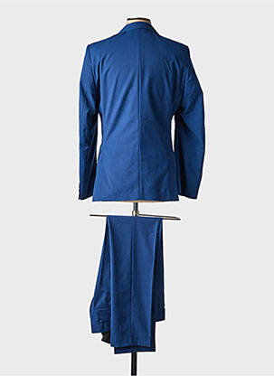 Costume de ville finition intérieure doublure satiné bleu THOMAS GOODWIN homme