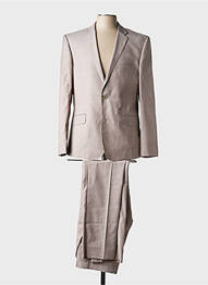 Costume de ville coupe costume beige IZAC homme