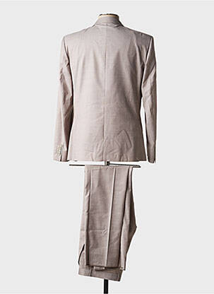 Costume de ville coupe costume beige IZAC homme