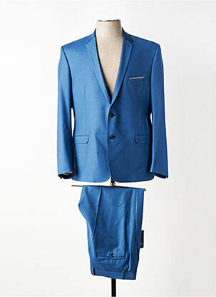 Costume de ville manches longues bleu KAMAO homme