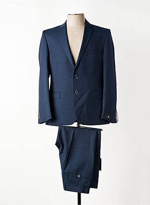 Costume de ville manches longues bleu NINO LORETTI homme