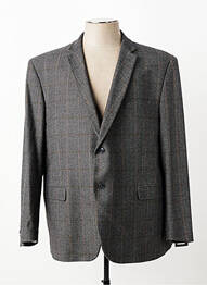 Blazer finition intérieure doublée gris NINO LORETTI homme