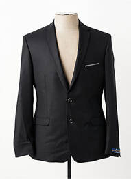 Blazer coupe cintrée noir KAMAO homme