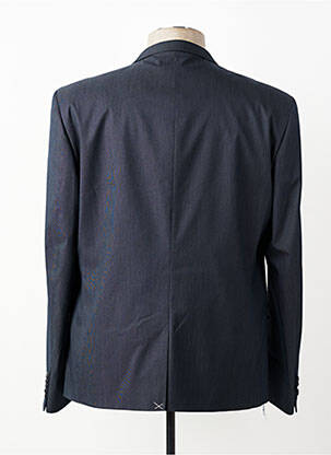Blazer coupe cintrée bleu IZAC homme