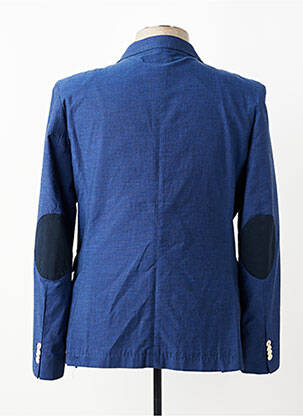 Blazer finition intérieure doublée bleu IZAC homme