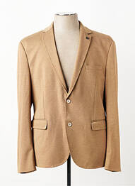 Blazer finition intérieure doublée marron IZAC homme