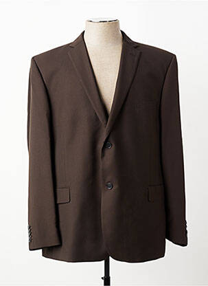 Blazer finition intérieure doublée marron IZAC homme