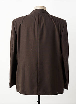 Blazer finition intérieure doublée marron IZAC homme