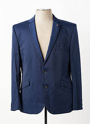 Blazer finition intérieure doublée bleu IZAC homme