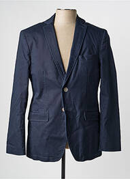 Blazer coupe cintrée bleu THOMAS GOODWIN homme