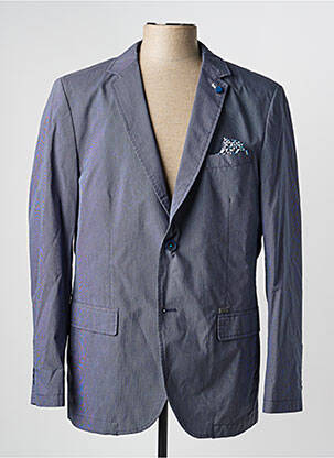 Blazer tissage chiné bleu CALAMAR homme