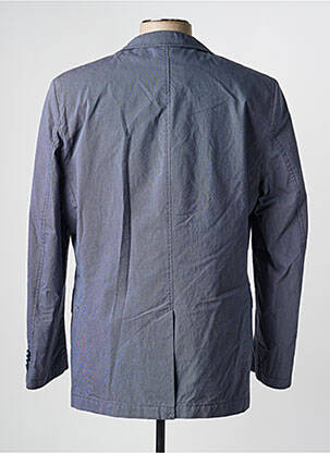 Blazer tissage chiné bleu CALAMAR homme