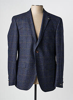 Blazer tissage chiné bleu DIGEL homme