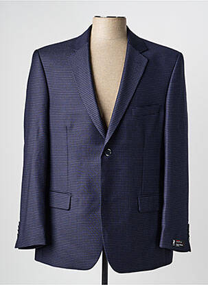 Blazer coupe cintrée bleu NINO LORETTI homme