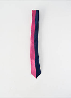 Cravate effet matière satinée rose VIRTUOSE homme