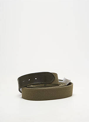 Ceinture coutures renforcées vert FRED GIL homme
