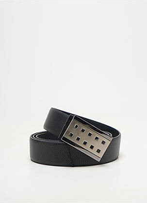 Ceinture effet matière satinée noir FRED GIL homme