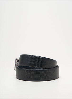 Ceinture effet matière satinée noir FRED GIL homme