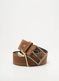 Ceinture coutures renforcées marron CAMEL ACTIVE homme