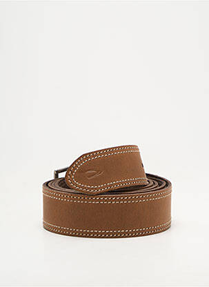 Ceinture coutures renforcées marron CAMEL ACTIVE homme