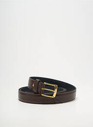 Ceinture effet matière satinée marron DOUGLAS homme