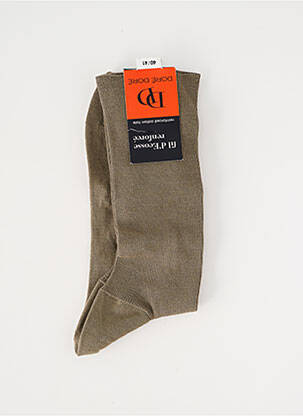 Chaussettes stretch marron DORE DORE homme