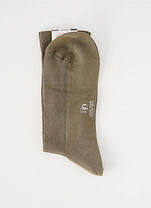 Chaussettes stretch marron DORE DORE homme