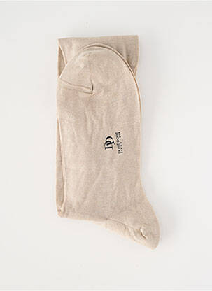 Chaussettes stretch beige DORE DORE homme