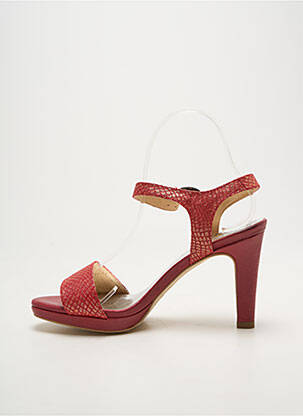 Sandales/nu pieds talon aiguille talon de 7 à 9cm rouge MYMA femme