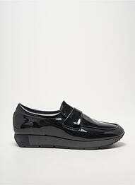Mocassins matière lisse talon plat jusqu'à 3cm noir MYMA femme