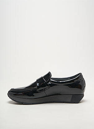 Mocassins matière lisse talon plat jusqu'à 3cm noir MYMA femme