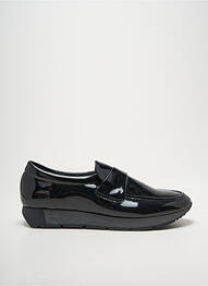 Mocassins matière lisse talon plat jusqu'à 3cm noir MYMA femme