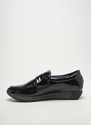 Mocassins matière lisse talon plat jusqu'à 3cm noir MYMA femme