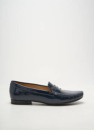 Mocassins chiquet talon plat jusqu'à 3cm bleu JB MARTIN femme