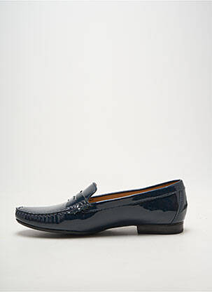 Mocassins chiquet talon plat jusqu'à 3cm bleu JB MARTIN femme