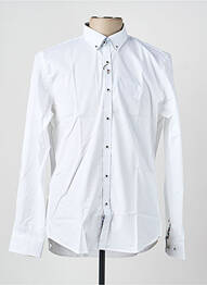 Chemise manches longues coupe cintrée blanc DARIO BELTRAN homme