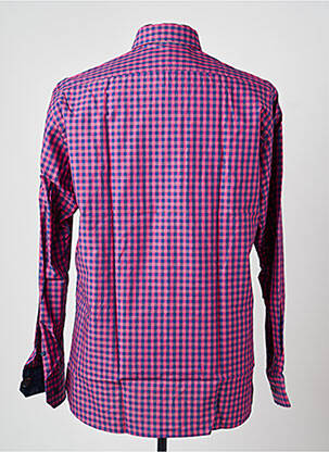 Chemise manches longues poches violet MARVELIS homme
