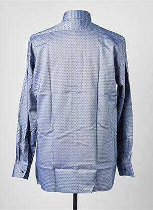 Chemise manches longues coupe droite bleu OLYMP homme