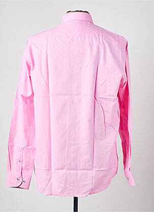 Chemise manches longues coupe cintrée rose DARIO BELTRAN homme