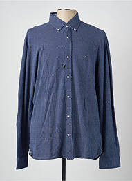 Chemise manches longues coupe cintrée bleu TOMMY HILFIGER homme
