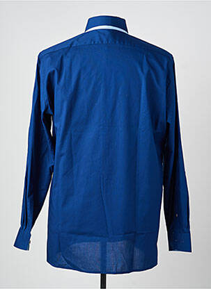 Chemise manches longues coupe cintrée bleu OLYMP homme