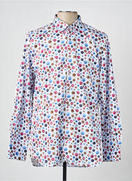 Chemise manches longues coupe cintrée bleu MISE AU GREEN homme