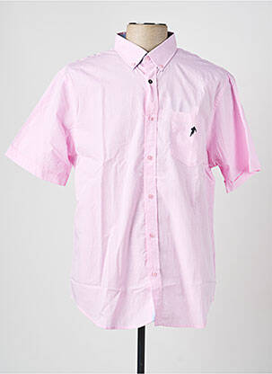 Chemise manches courtes poches rose RUCKFIELD homme