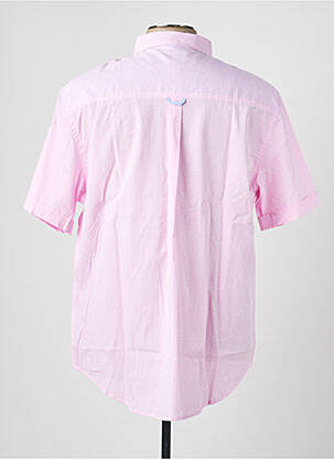 Chemise manches courtes poches rose RUCKFIELD homme