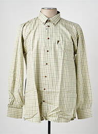 Chemise manches longues coupe droite beige BANDE ORIGINALE homme