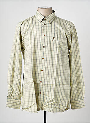 Chemise manches longues coupe droite beige BANDE ORIGINALE homme