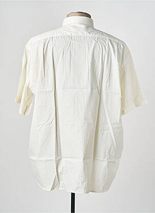 Chemise manches courtes poches jaune JEAN CHATEL homme