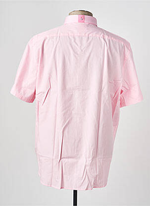 Chemise manches courtes poches rose DARIO BELTRAN homme