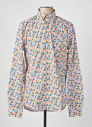 Chemise manches longues imprimé fantaisie blanc DARIO BELTRAN homme